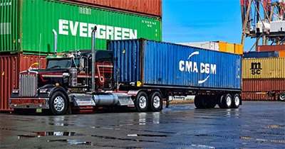 Transporte de mercancía desde puertos en PR