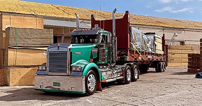 Camion de carga pesada